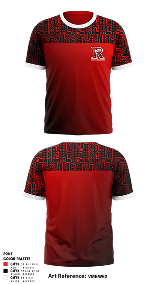 Short Sleeve Performance Shirt, Renton Redhawks, Tennis, Teamtime, Team time, sublimation, custom sports apparel, team uniforms, spirit wear, spiritwear, sports uniforms, custom shirts, team store, custom team store, fundraiser sports, apparel fundraiser