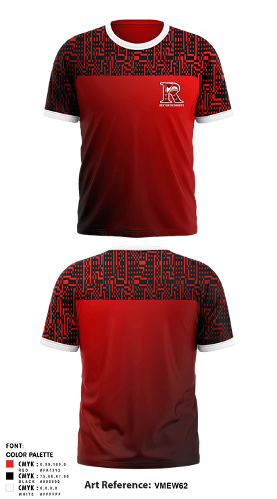 Renton Redhawks 34124165 Short Sleeve Performance Shirt - 1