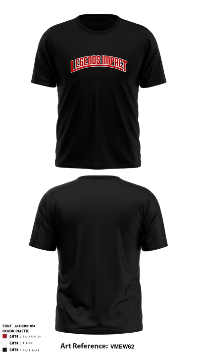 Legends Impact 35064941 Short Sleeve Performance Shirt - 4