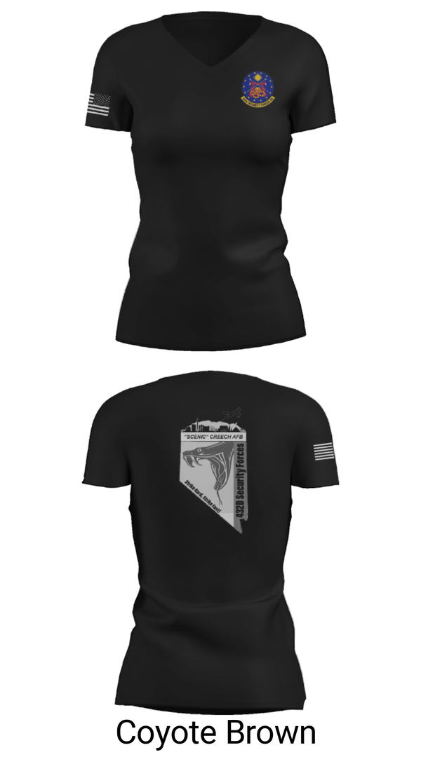 Women's Short Sleeve Vneck Shirt, , Air Force, Teamtime, Team time, sublimation, custom sports apparel, team uniforms, spirit wear, spiritwear, sports uniforms, custom shirts, team store, custom team store, fundraiser sports, apparel fundraiser