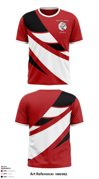 Short Sleeve Performance Shirt, Moniteau Senior High School Football, Football, Teamtime, Team time, sublimation, custom sports apparel, team uniforms, spirit wear, spiritwear, sports uniforms, custom shirts, team store, custom team store, fundraiser sports, apparel fundraiser