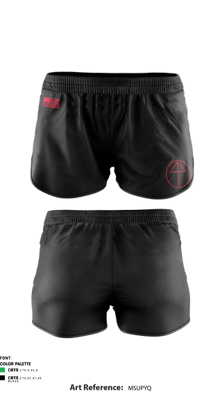 Ranger Panties, , National Guard, Teamtime, Team time, sublimation, custom sports apparel, team uniforms, spirit wear, spiritwear, sports uniforms, custom shirts, team store, custom team store, fundraiser sports, apparel fundraiser