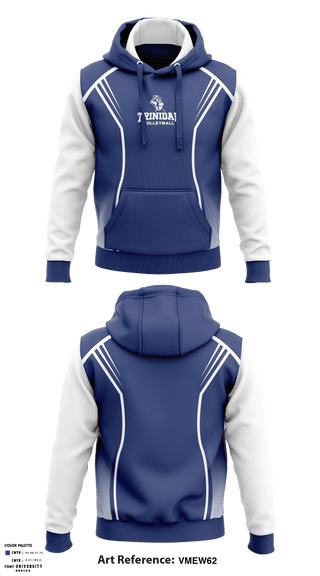 Hoodie, Trinidad High School Volleyball, Women's Volleyball, Teamtime, Team time, sublimation, custom sports apparel, team uniforms, spirit wear, spiritwear, sports uniforms, custom shirts, team store, custom team store, fundraiser sports, apparel fundraiser