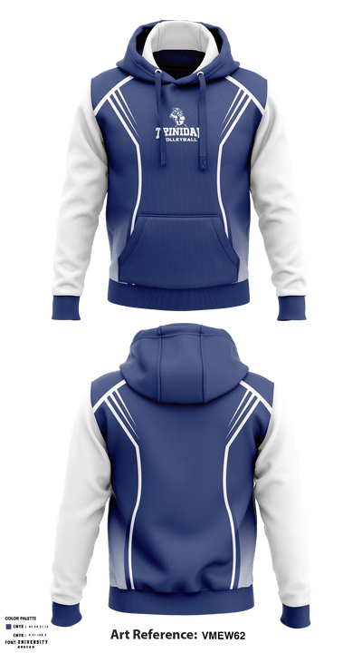 Trinidad High School Volleyball 39970985 Hoodie - 1