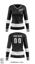 Stealth Softball Org 44677915 Women's Long Sleeve V-neck Shirt - 5