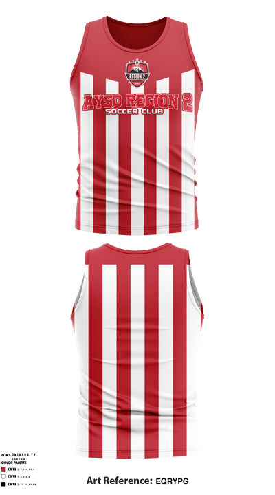 Ayso Region 2 Soccer Club 89243743 Tank Top - 2
