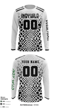 Indy Wild Volleyball 47140100 Long Sleeve Performance Shirt - 8
