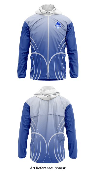 Campbell High School Dance 23010277 Windbreaker - 1