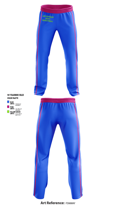 LED ZEPPELIN 52336875 Sweatpants - 1