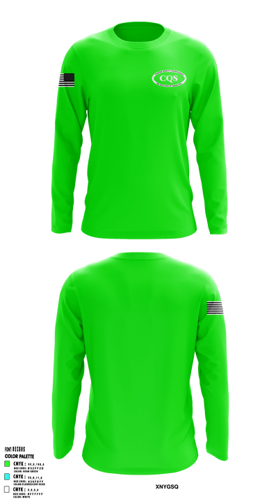 Custom Quality Scaffolding 21228472 Long Sleeve Performance Shirt - 1