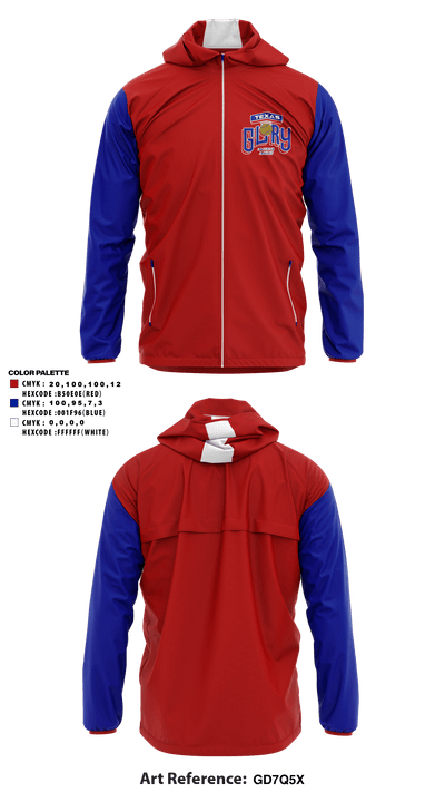 Texas Glory 84005376 Windbreaker - 1