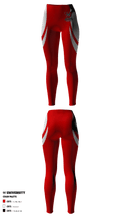 Woodland High School Swimming 97298494 Womens Leggings - 1