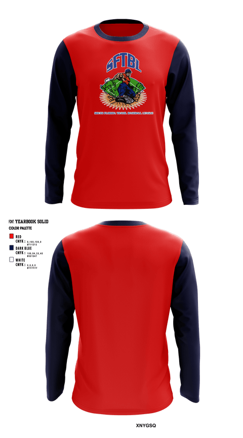 Long Sleeve Performance Shirt, SOUTH FLORIDA TRAVEL BASEBALL LEAGUE, Baseball, Teamtime, Team time, sublimation, custom sports apparel, team uniforms, spirit wear, spiritwear, sports uniforms, custom shirts, team store, custom team store, fundraiser sports, apparel fundraiser