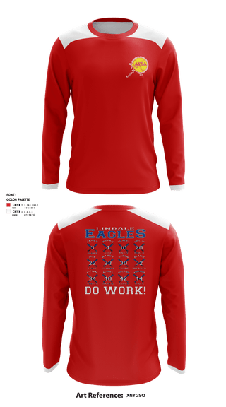 Long Sleeve Performance Shirt,  AYSA of North Park Girls Softball, Softball, Teamtime, Team time, sublimation, custom sports apparel, team uniforms, spirit wear, spiritwear, sports uniforms, custom shirts, team store, custom team store, fundraiser sports, apparel fundraiser