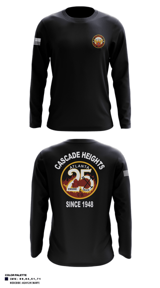 Long Sleeve Performance Shirt, , Fire Department, Teamtime, Team time, sublimation, custom sports apparel, team uniforms, spirit wear, spiritwear, sports uniforms, custom shirts, team store, custom team store, fundraiser sports, apparel fundraiser