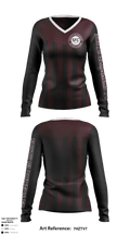 South Slammers FC 54416460 Women's Long Sleeve V-neck Shirt - 1