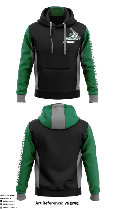 Waterbury Knights Football & Cheer 25806965 Hoodie - 2