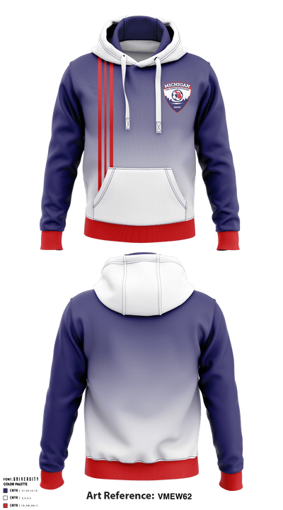 Michigan State Premier Soccer 36232224 Hoodie - 1