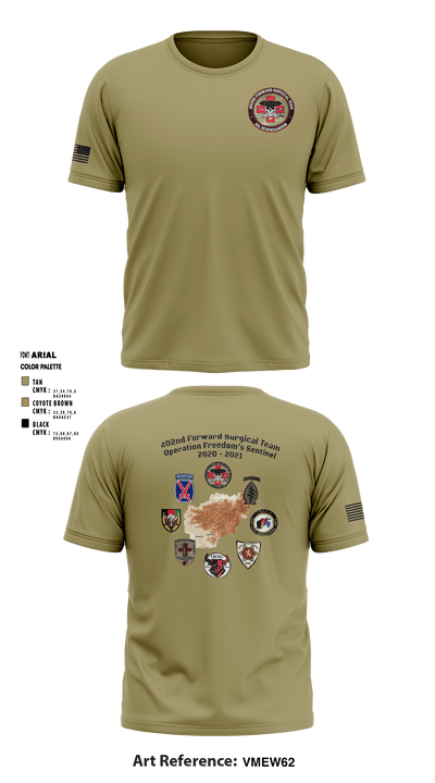 402nd Forward Surgical Team 1621441 Short Sleeve Performance Shirt - 4 (1)