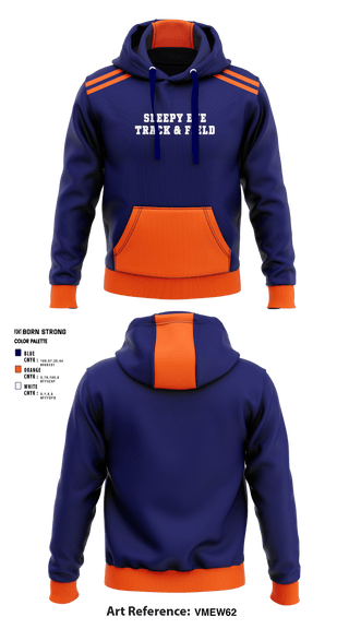 Hoodie, Sleepy Eye High School Track, Track & Field, Teamtime, Team time, sublimation, custom sports apparel, team uniforms, spirit wear, spiritwear, sports uniforms, custom shirts, team store, custom team store, fundraiser sports, apparel fundraiser
