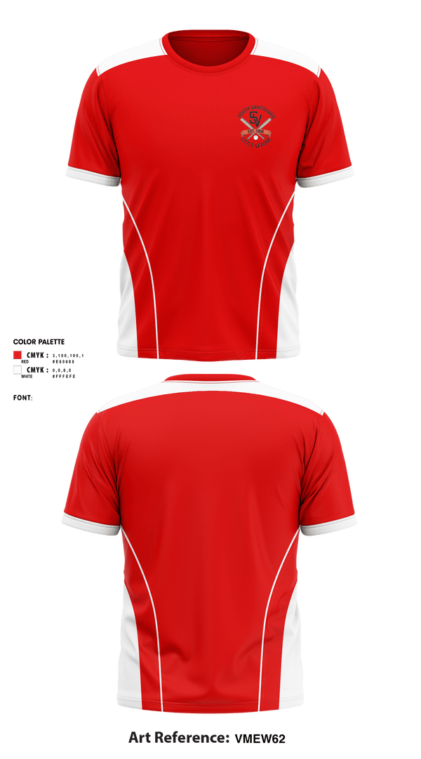 Short Sleeve Performance Shirt, South Vancouver Little League, Baseball, Teamtime, Team time, sublimation, custom sports apparel, team uniforms, spirit wear, spiritwear, sports uniforms, custom shirts, team store, custom team store, fundraiser sports, apparel fundraiser
