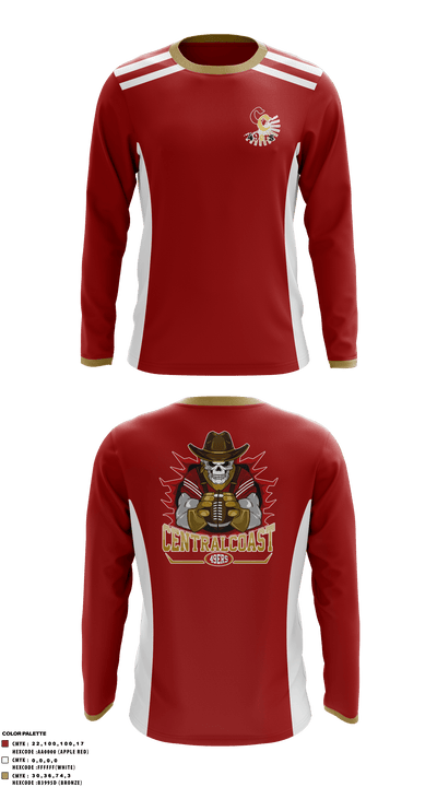 CC Niners 71158351 Long Sleeve Performance Shirt - 1
