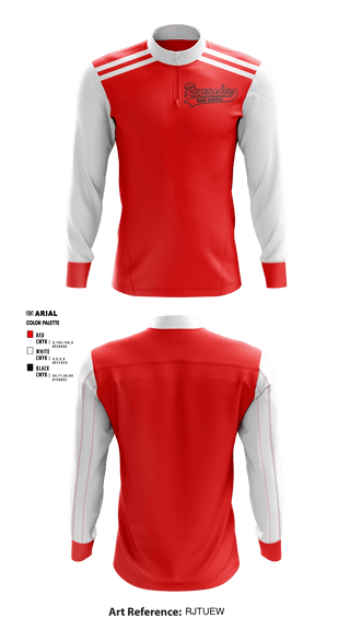 Quarter Zip Jacket, San Diego Renegades, Spirit Store, Teamtime, Team time, sublimation, custom sports apparel, team uniforms, spirit wear, spiritwear, sports uniforms, custom shirts, team store, custom team store, fundraiser sports, apparel fundraiser