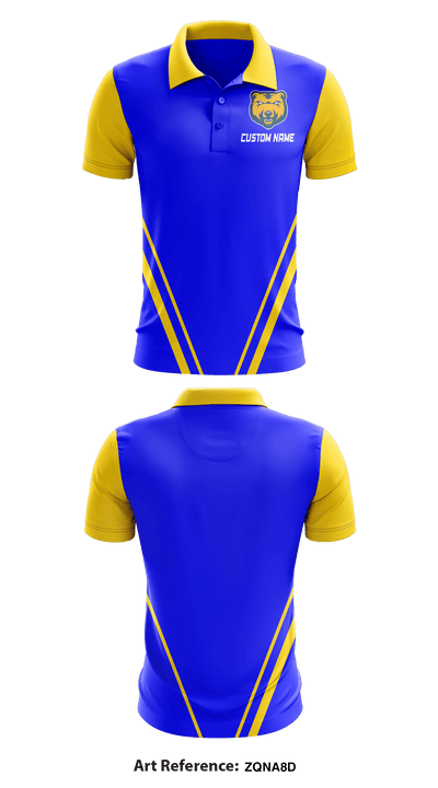 Alcester-Hudson High School 17598476 Short Sleeve Performance Polo - 3