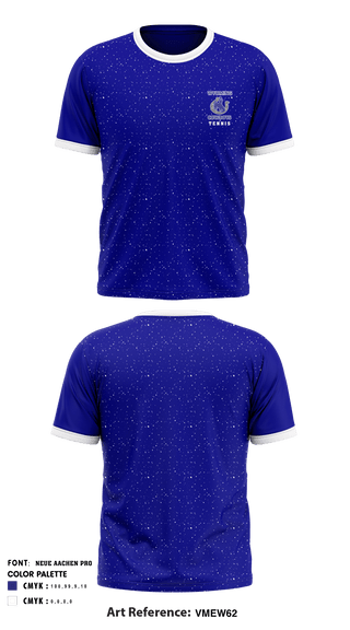 Short Sleeve Performance Shirt, Wyoming High School Tennis, Tennis, Teamtime, Team time, sublimation, custom sports apparel, team uniforms, spirit wear, spiritwear, sports uniforms, custom shirts, team store, custom team store, fundraiser sports, apparel fundraiser