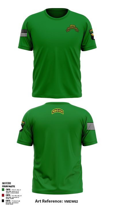1-33 Cav 1762089 Short Sleeve Performance Shirt - 1