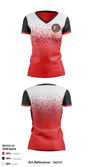 Women's Short Sleeve Vneck Shirt, Kroc Swim Academy, School Spirit Store, Teamtime, Team time, sublimation, custom sports apparel, team uniforms, spirit wear, spiritwear, sports uniforms, custom shirts, team store, custom team store, fundraiser sports, apparel fundraiser