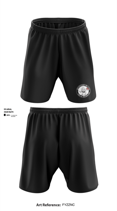 MORTAR, HHC, 1-8CAV 36118103 Athletic Shorts With Pockets - 1