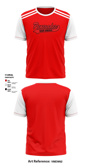 Short Sleeve Performance Shirt, San Diego Renegades, Spirit Store, Teamtime, Team time, sublimation, custom sports apparel, team uniforms, spirit wear, spiritwear, sports uniforms, custom shirts, team store, custom team store, fundraiser sports, apparel fundraiser