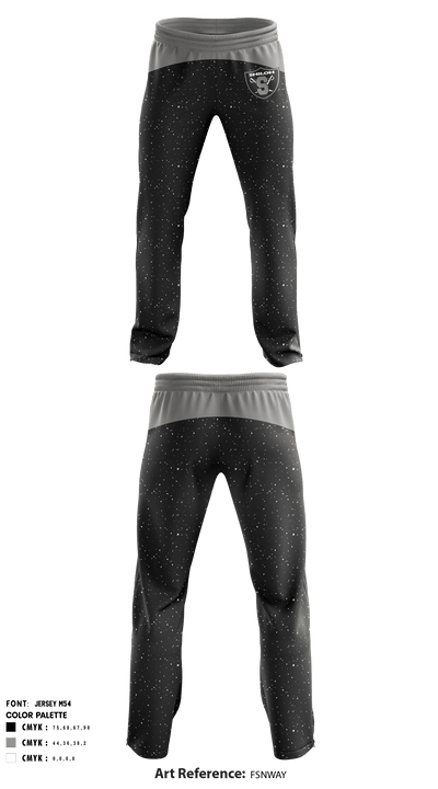 Shiloh High School Basketball 30325095 Sweatpants - 1