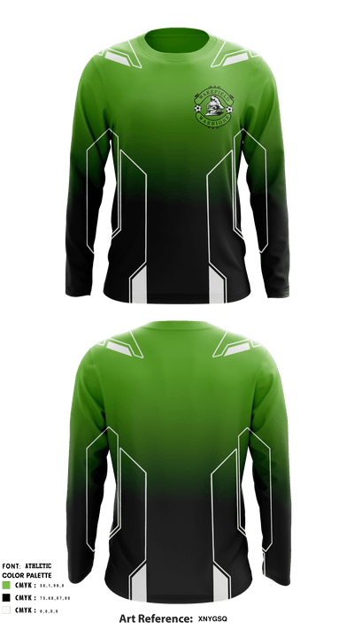Wakefield Soccer 79669837 Long Sleeve Performance Shirt - 3