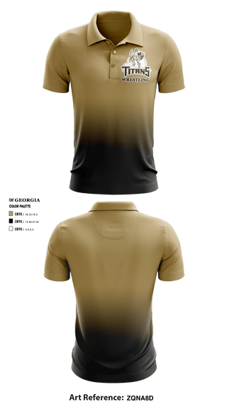 Short Sleeve Performance Polo, Treasure Coast Titans, Wrestling, Teamtime, Team time, sublimation, custom sports apparel, team uniforms, spirit wear, spiritwear, sports uniforms, custom shirts, team store, custom team store, fundraiser sports, apparel fundraiser