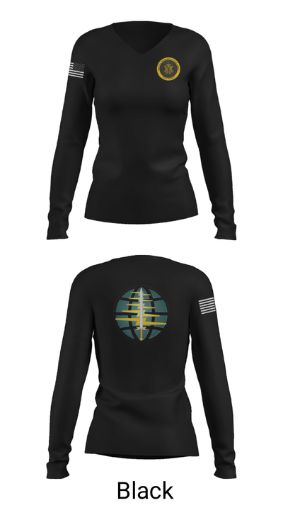 TIOG EA 44555936 Women's Long Sleeve V-neck Shirt - 39