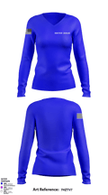 United ocean 61788122 Women's Long Sleeve V-neck Shirt - 1