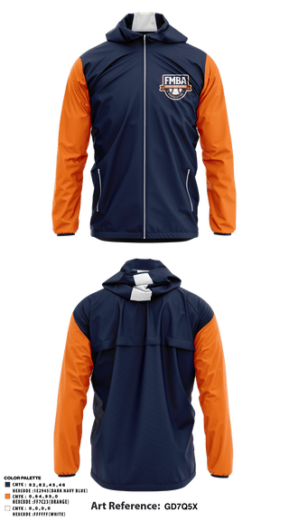 Windbreaker, Foothills Minor Ball Association, Baseball, Teamtime, Team time, sublimation, custom sports apparel, team uniforms, spirit wear, spiritwear, sports uniforms, custom shirts, team store, custom team store, fundraiser sports, apparel fundraiser