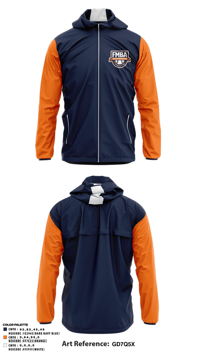 Foothills Minor Ball Association 78856127 Windbreaker - 2