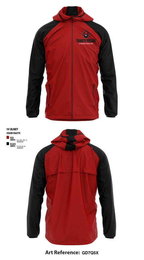 Windbreaker, Trinity Valley Community College Softball, Softball, Teamtime, Team time, sublimation, custom sports apparel, team uniforms, spirit wear, spiritwear, sports uniforms, custom shirts, team store, custom team store, fundraiser sports, apparel fundraiser