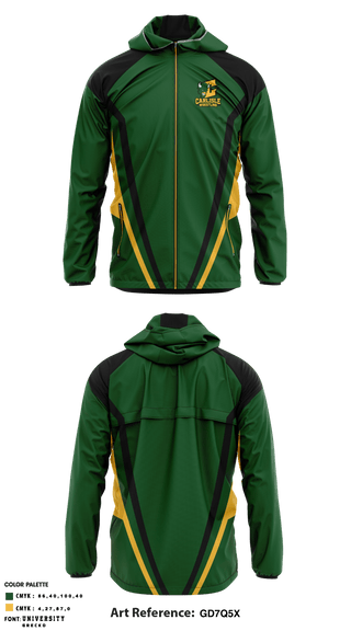 Windbreaker, Carlisle High School Wrestling, Wrestling, Teamtime, Team time, sublimation, custom sports apparel, team uniforms, spirit wear, spiritwear, sports uniforms, custom shirts, team store, custom team store, fundraiser sports, apparel fundraiser