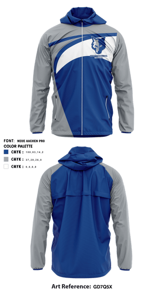 Windbreaker, Kyle Lehman High School Swimming, School Spirit Store, Teamtime, Team time, sublimation, custom sports apparel, team uniforms, spirit wear, spiritwear, sports uniforms, custom shirts, team store, custom team store, fundraiser sports, apparel fundraiser