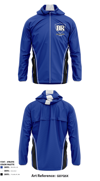 Bishop Ready Soccer 9572594 Windbreaker - 1