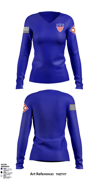 Women's Long Sleeve Vneck Shirt, , , Teamtime, Team time, sublimation, custom sports apparel, team uniforms, spirit wear, spiritwear, sports uniforms, custom shirts, team store, custom team store, fundraiser sports, apparel fundraiser