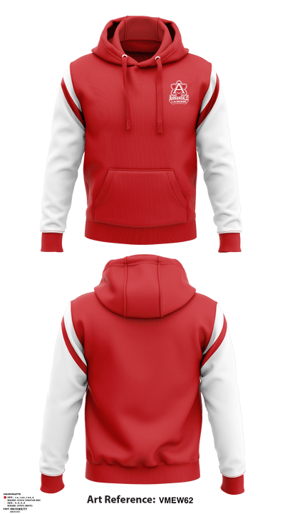 Annandale High School Lacrosse 55916329 Hoodie - 1