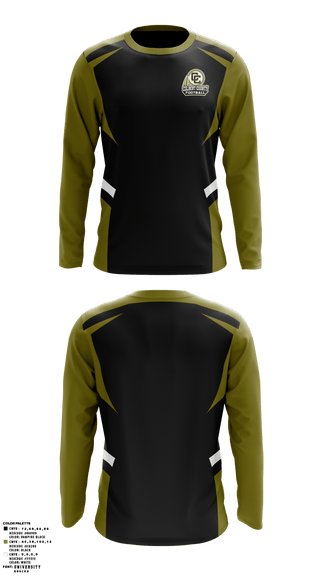 Long Sleeve Performance Shirt, Colbert County Youth Football, Football, Teamtime, Team time, sublimation, custom sports apparel, team uniforms, spirit wear, spiritwear, sports uniforms, custom shirts, team store, custom team store, fundraiser sports, apparel fundraiser