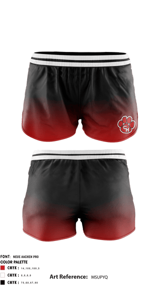 Women's Shorts, Colleyville Heritage High School Cheer, , Teamtime, Team time, sublimation, custom sports apparel, team uniforms, spirit wear, spiritwear, sports uniforms, custom shirts, team store, custom team store, fundraiser sports, apparel fundraiser