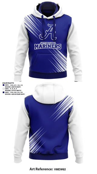 Hoodie, Aptos High Mariners, Softball, Teamtime, Team time, sublimation, custom sports apparel, team uniforms, spirit wear, spiritwear, sports uniforms, custom shirts, team store, custom team store, fundraiser sports, apparel fundraiser