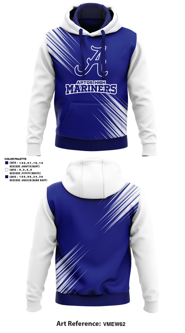 Hoodie, Aptos High Mariners, Softball, Teamtime, Team time, sublimation, custom sports apparel, team uniforms, spirit wear, spiritwear, sports uniforms, custom shirts, team store, custom team store, fundraiser sports, apparel fundraiser